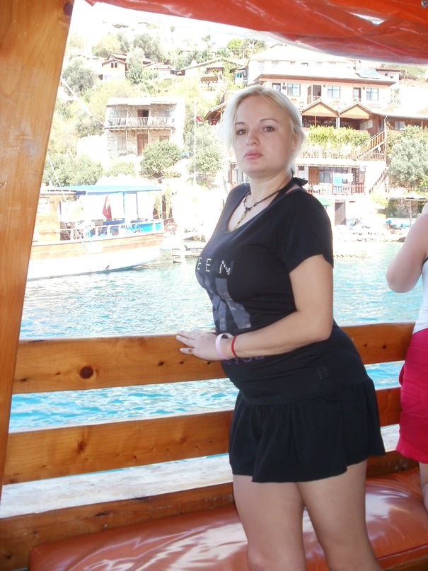 Мои путешествия. Елена Руденко. Турция. Средиземное море. Экскурсия на яхте.  2011 г.  Y_54f34a0e