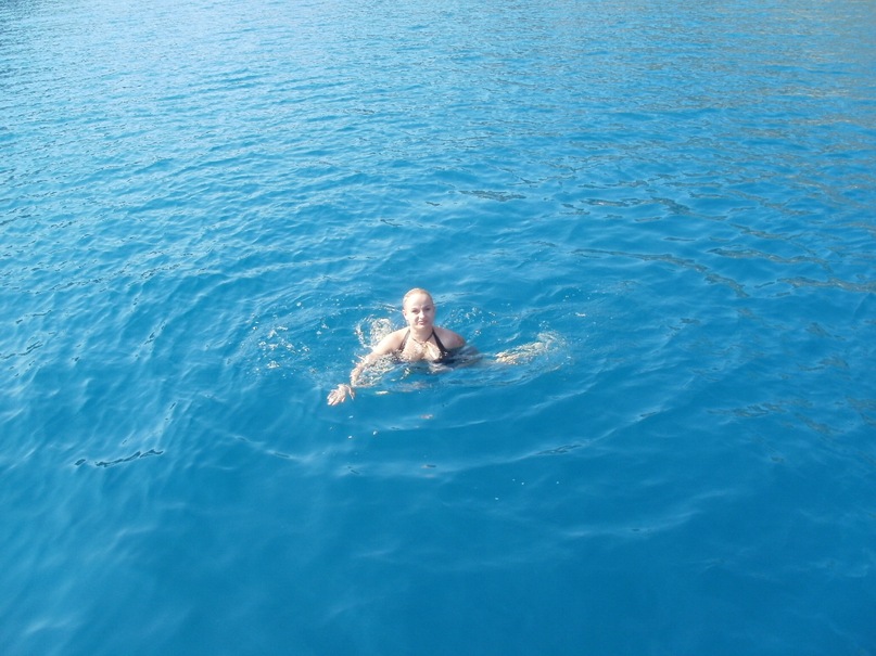 Мои путешествия. Елена Руденко. Турция. Средиземное море. Экскурсия на яхте.  2011 г.  Y_748e8b50