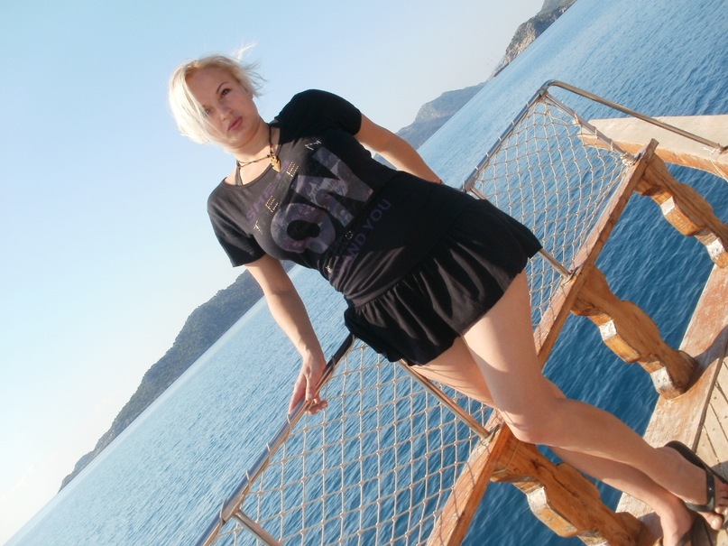 Мои путешествия. Елена Руденко. Турция. Средиземное море. Экскурсия на яхте.  2011 г.  Y_885c8322